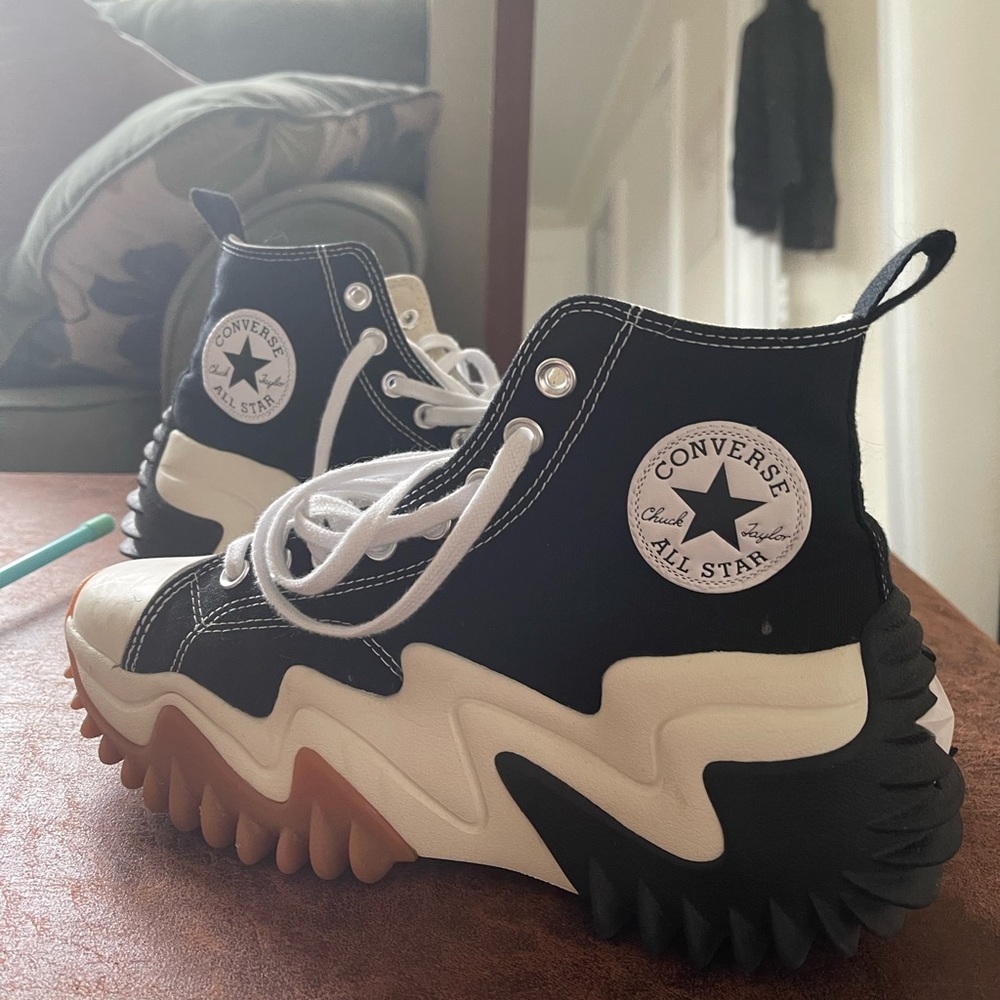 Converse Run Star Motion Hi - Black, w9 m7.5